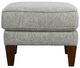 Flexsteel® Digby Dark Gray Ottoman-1