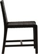 Dovetail Furniture Benson Black Leather Dining Chair-2
