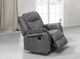 New Classic® Home Furnishings Park City Slate Manual Glider Recliner-1