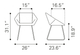 Zuo® Modern Miguel White Dining Chair-4
