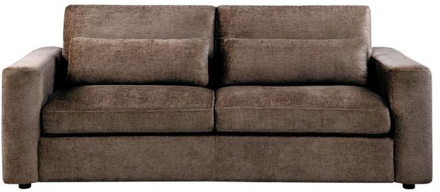 Coaster® Amador Chocolate Upholstered Track Arm Sofa-1