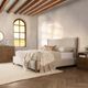 Classic Home Bennington Dusty Beige Queen Upholstered Bed-5