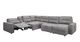 Man Wah 80552 Dove 7 Piece Power Reclining Sectional-5