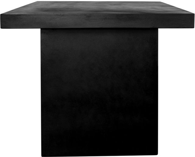Moe's Home Collection Aurelius 2 Black Concrete Outdoor Dining Table-2