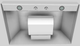 Vent-A-Hood® 30" White Wall Mounted Liner Insert-2