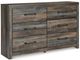 Signature Design by Ashley® Drystan 2-Piece Brown Queen Bookcase Bedroom Set-2
