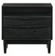 Armen Living Artemio 3-Piece Black Queen Bedroom Set-3