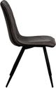 Corcoran Importation Zen 2-Piece Charcoal Suede Chairs Set-2