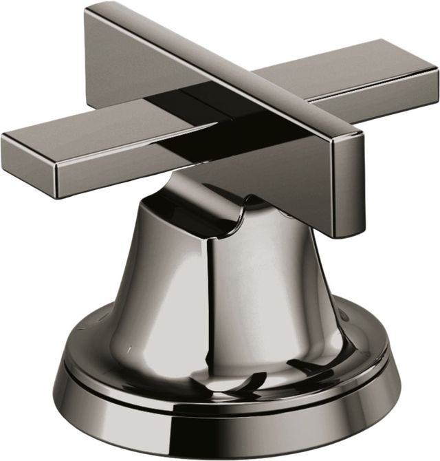 Brizo Levoir™ Brilliance® Black Onyx Widespread Lavatory Low Cross Handle Kit-0