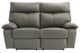Elements International Wildcat Aviarah Gray Manual Motion Reclining Loveseat-1