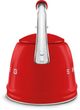 Smeg 50's Style 2.3 L Red Whistling Electric Kettle-3