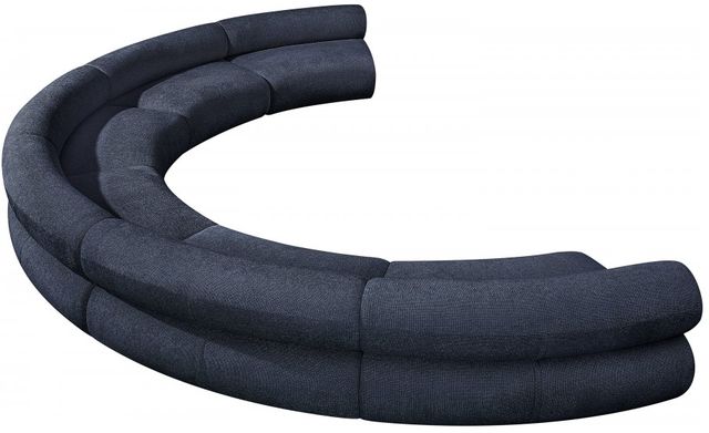 Meridian Furniture Bale 6-Piece Navy Sectional-2