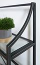 Signature Design by Ashley® Dakerwell Antique Black Bookcase-2