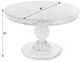 Butler Specialty Company Evie Royal Pastel Blue Dining Table-2