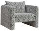 Signature Design by Ashley® Kenbell Black/White Accent Chair-0