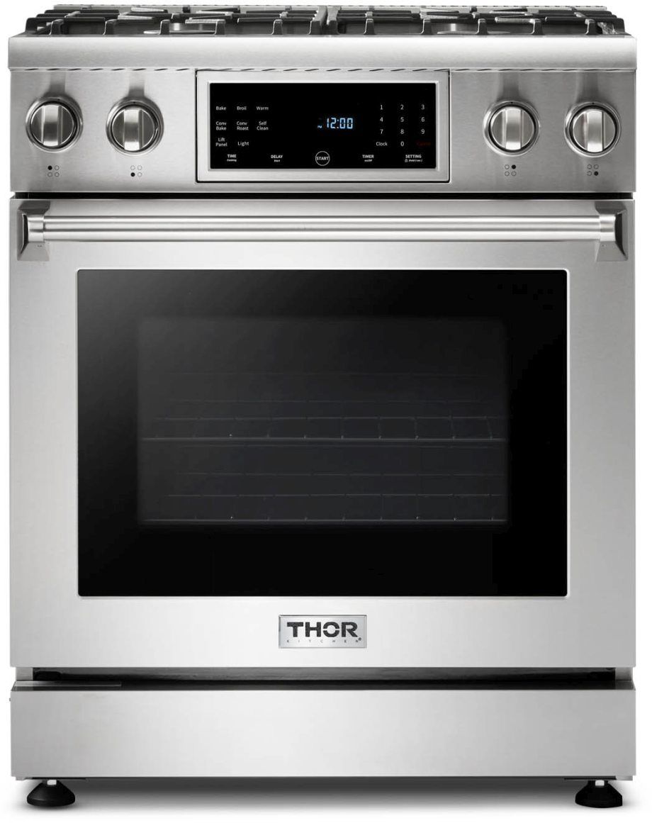 Thor Kitchen® Professional 30" Stainless Steel Freestanding Gas Range