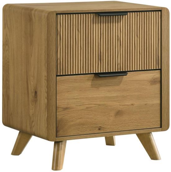 Coaster® Bennett Light Oak Nightstand-0