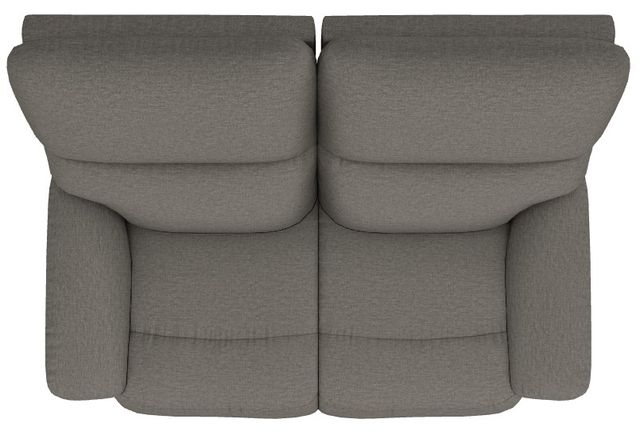 La-Z-Boy® Brooks Charcoal Power Reclining Loveseat with Headrest and Lumbar-4