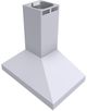 Vent-A-Hood® 42" White Air Recover System (ARS) Duct-Free Euro-Style Island Range Hood-1