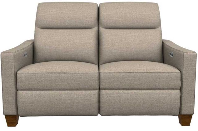 La-Z-Boy® Quinault Mushroom Power Reclining Loveseat with Headrest-1