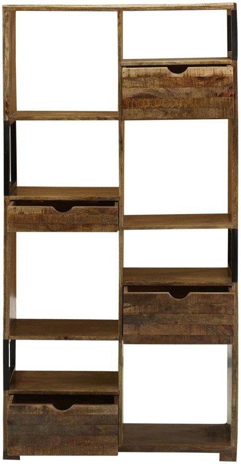 Jaipur Furniture Cubist Brown 8-Hole Display-1