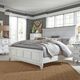 Liberty Furniture Allyson Park 5-Piece Charcoal/Wirebrushed White Queen Panel Bedroom Set-1