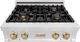 ZLINE Autograph Edition 30" Satin Stainless Steel Gas Rangetop-3