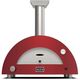 Alfa Moderno 2 Pizze 38" Ruby Red Wood Pizza Oven-0