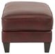 Flexsteel® Westside Burgundy Cocktail Ottoman-2