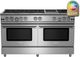 BlueStar® RNB Series 60" Stainless Steel Pro Style Natural Gas Range-0