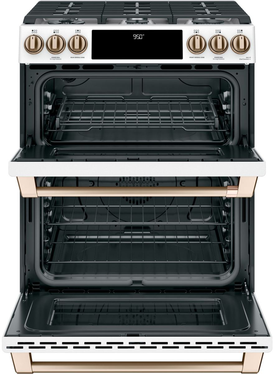Café 30" Smart Slide-In, Front-Control, Dual-Fuel Range with Warming Drawer - Thumbnail 5
