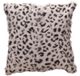 Moe's Home Collection Spotted Goat Grey Leopard Fur Pillow-0