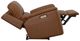Flexsteel® Henry Caramel Power Recliner with Power Headrest and Lumbar-4