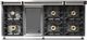 Viking® Tuscany 66” Blush Pro Style Dual Fuel Range with Griddle-3