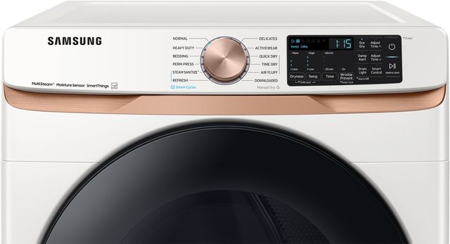 Samsung 8300 Series 7.5 Cu. Ft. Ivory Front Load Electric Dryer-4