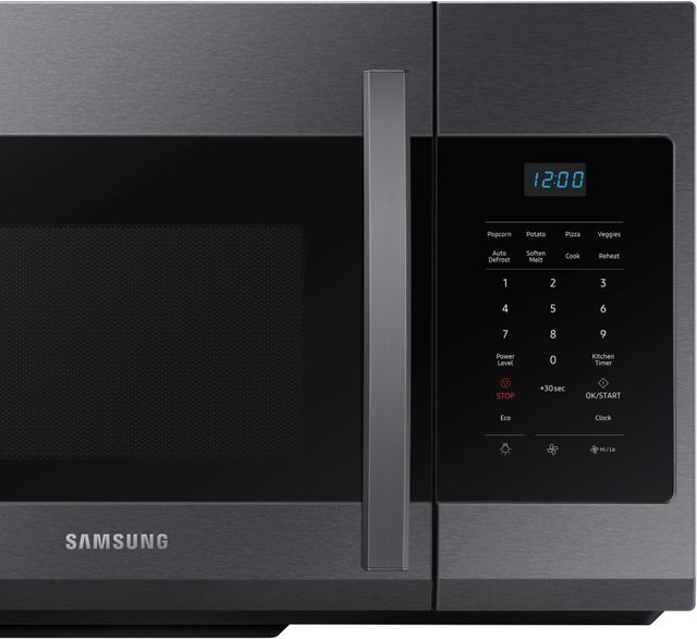 Samsung 1.7 Cu. Ft. Fingerprint Resistant Black Stainless Steel Over The Range Microwave-3