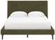 Signature Design by Ashley® Chirason Sage Green Queen Upholstered Panel Bed-1