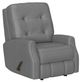 Flexsteel® Customizable Devon Leather Manual Rocking Recliner-0