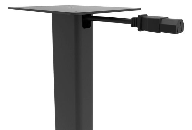 Kanto ST Series 28" Black Bookshelf Speaker Floor Stand Set-2