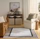 Nourison Home™ Dekor Gray Navy 5'x7' Area Rug-1