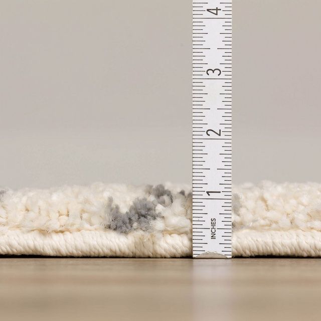 Dalyn™ Rug Company Marquee Ivory/Metal 5'x8' Area Rug-3