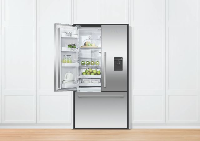 Fisher & Paykel Series 7 36" 20.1 Cu. Ft. Stainless Steel French Door Refrigerator-3