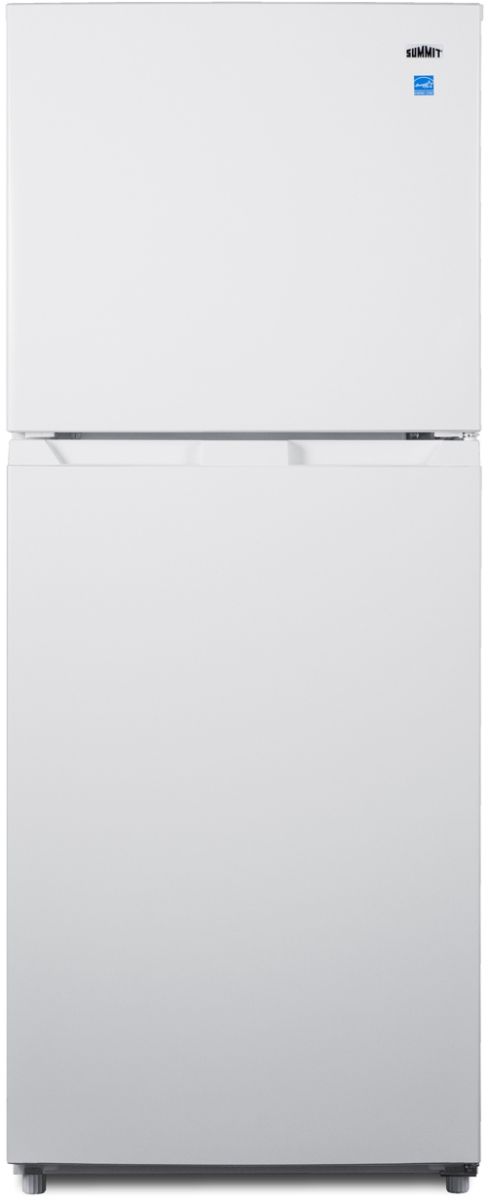 Summit® 10.1 Cu. Ft. White Top Freezer Refrigerator | Big Sandy