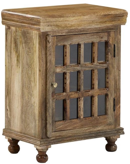 Jaipur Furniture Kepler Brown Side Cabinet-0