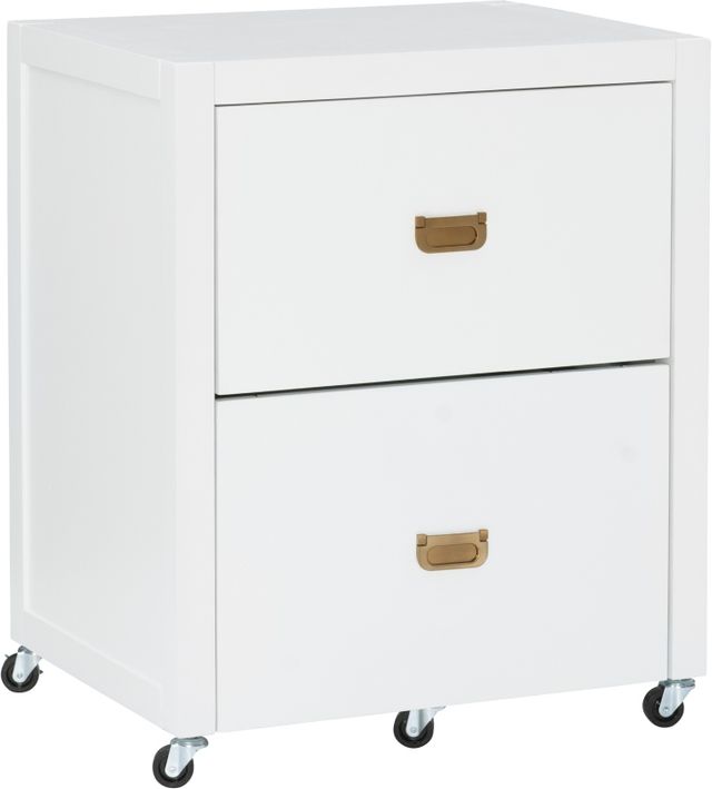 Linon Peggy White File Cabinet-0
