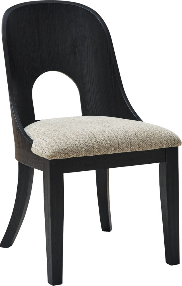 Signature Design by Ashley® Rowanbeck 5-Piece Black Dining Table Set-2