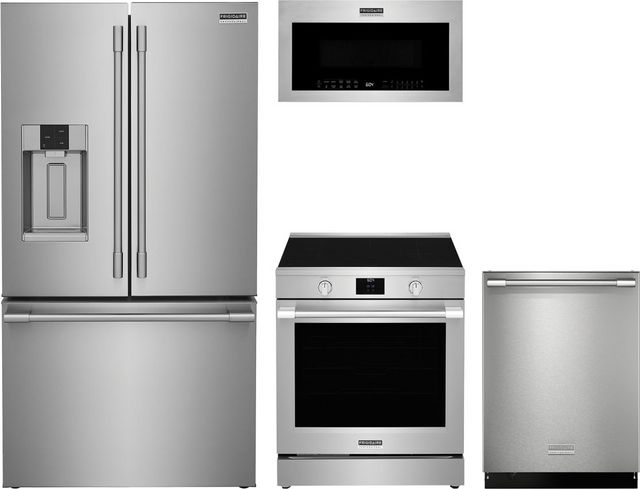 Frigidaire Professional® 4 Piece Stainless Steel Kitchen Package 
