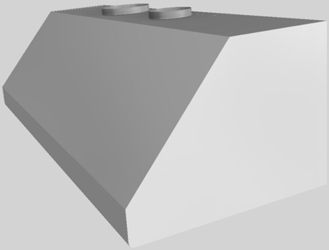 Vent-A-Hood® 60" Stainless Steel Wall Mounted Range Hood-1