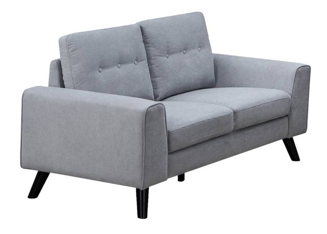 Mazin Furniture Evelyn Neutral Light Gray Loveseat-0