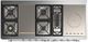 Ilve® Majestic III 60" Glossy Black Pro Style Dual Fuel Natural Gas Range with French Top and Chrome Trim-3